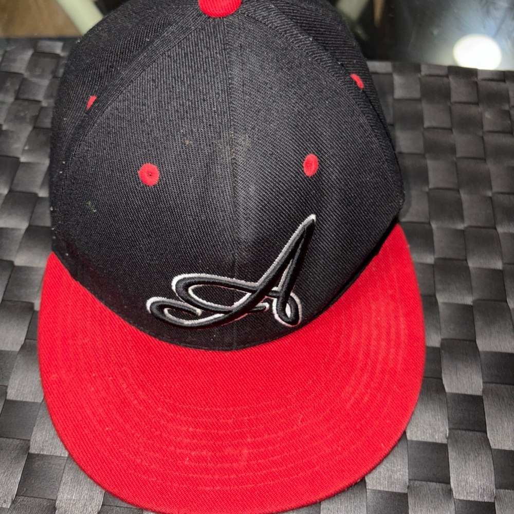 Black and Red Baseball Cap